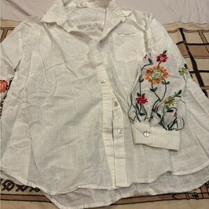 Boutique Embroidered blouse